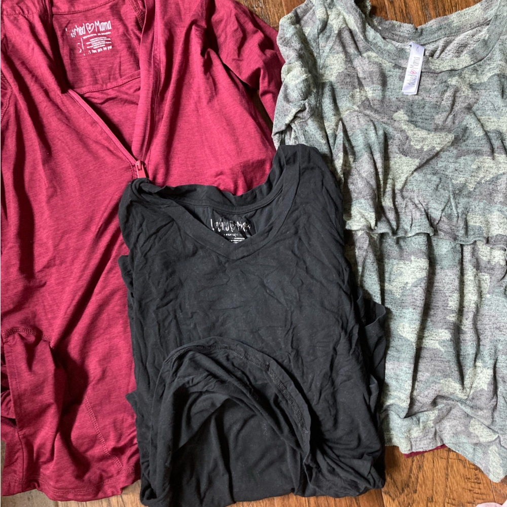 Latched Mama Nursing Shirt Lot